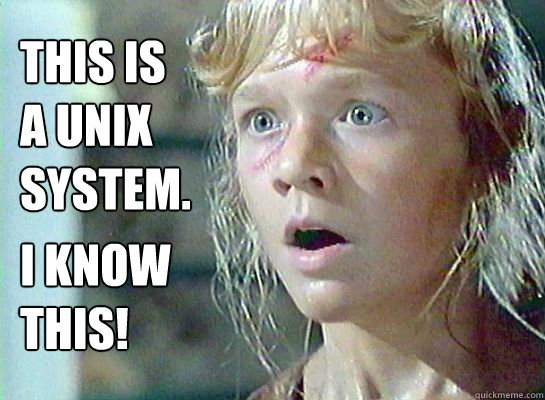 I know Unix